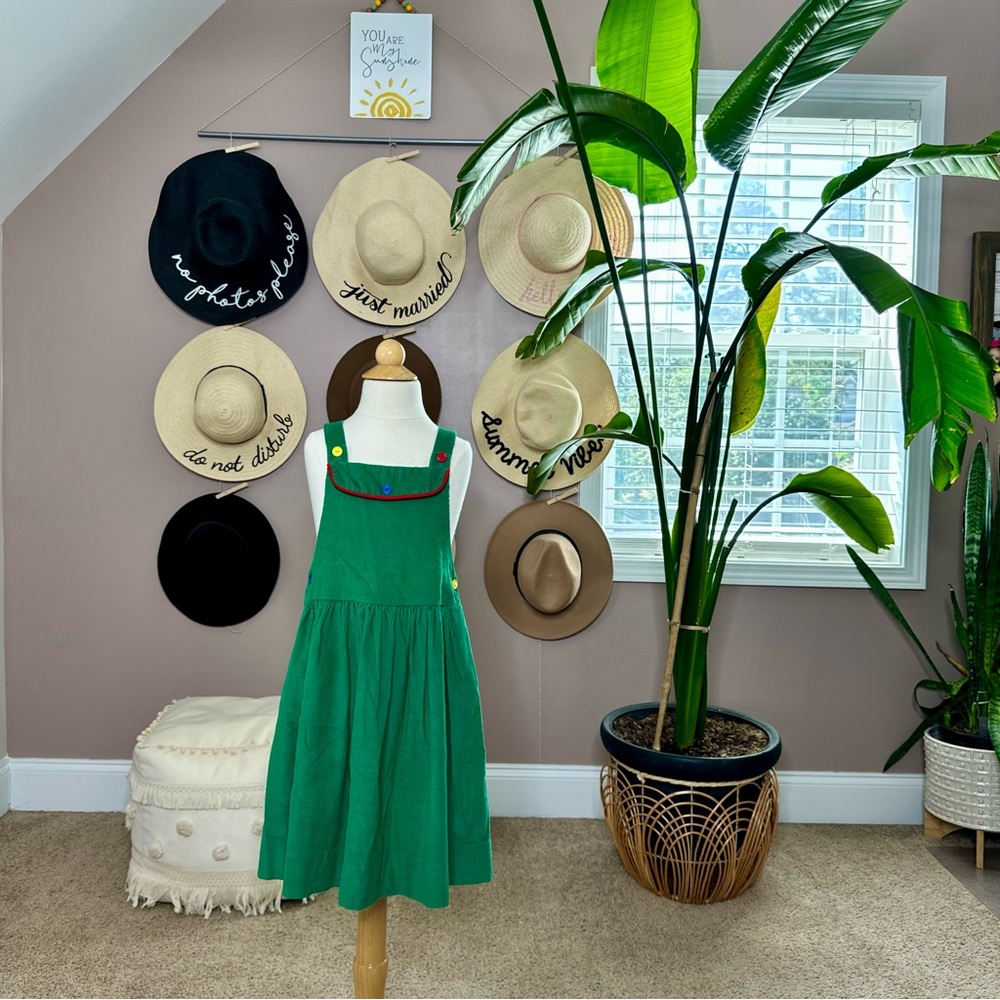 Vintage light corduroy Fische’l dress